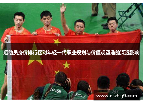 运动员身价排行榜对年轻一代职业规划与价值观塑造的深远影响
